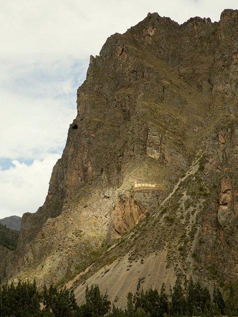 granaries across the valley