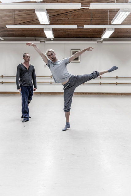 Rehearsal. Stockholm 59° North. Royal Swedish Ballet.