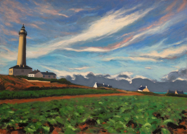 Ile de Batz 5 olej płótno 70x50