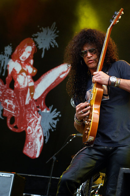 Slash bij Velvet Revolver, Werchter