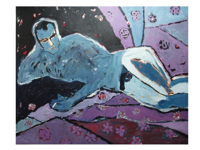 „Hare…hare…”, olej na płótnie, 120 x 150