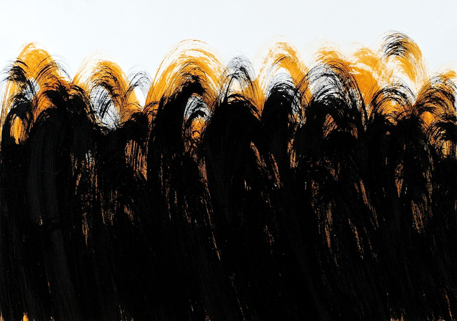 Black and Umber # 3, 2011.