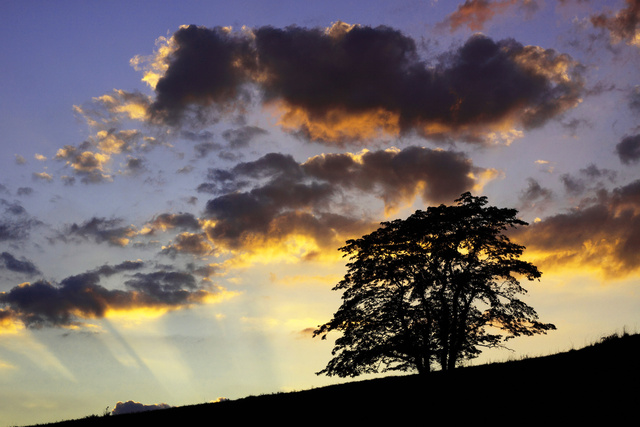 Sunset, southern Ohio