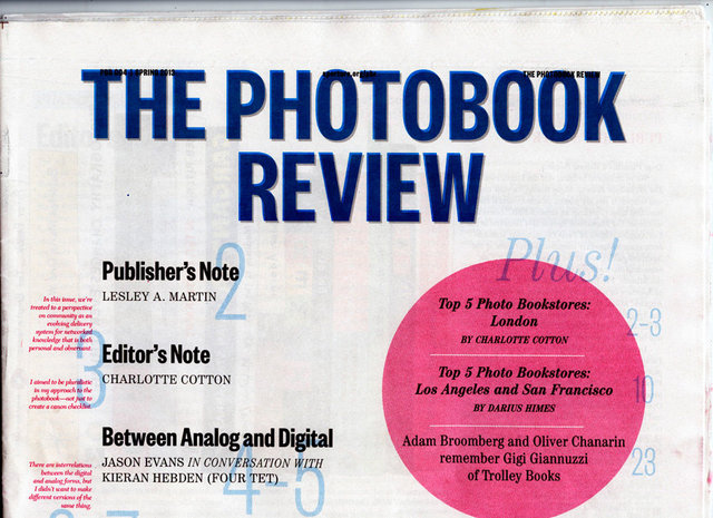 THE PHOTOBOOK REVIEW, NEW YORK