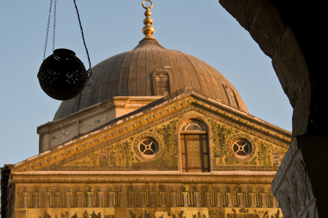 The Ummayad mosque in Damascus