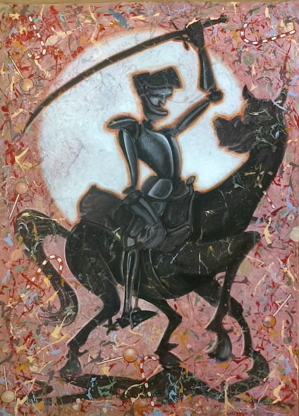 Słodkie pokusy 50x70 tech. mieszana papier 2015