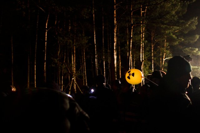 German Nuclear Waste Protest