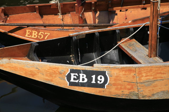 elburg - detail vissersboot