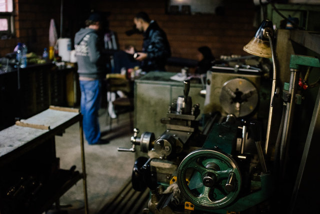 Lathe.