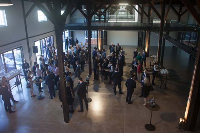 The Woolstores opening event