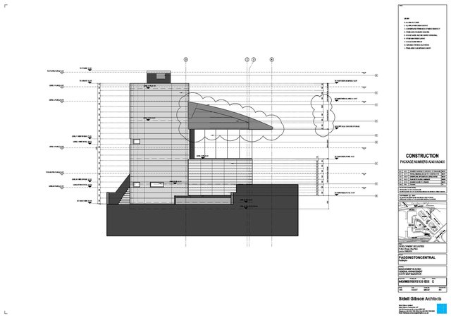 PaddingtonCentral Management Building - Elevation