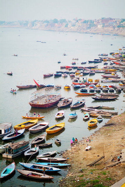 Boats on Ganges