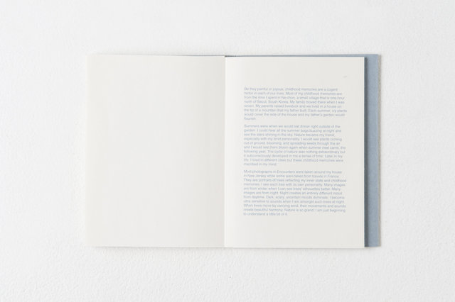 encounters, 33 pages, accordion book. Published by Datz Press in 2015.