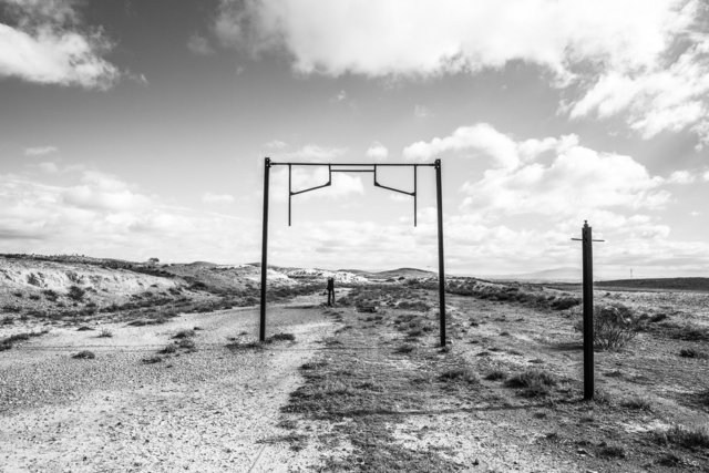 Gare désaffectée. Sidi Amor Ben Salem, 2013.