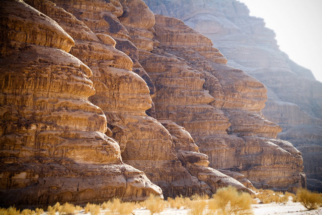 Cut into Sandstone