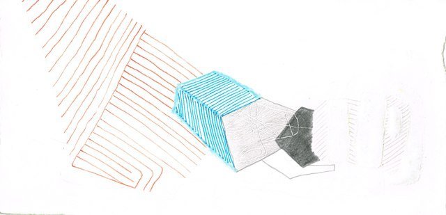 Zonder Titel, 2014  16,8 x 34 cm