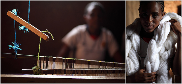 weaving cotton. gonder