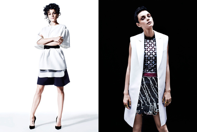 Vogue Japan. Jessica Stam. An Inspiring Generation, February 2013