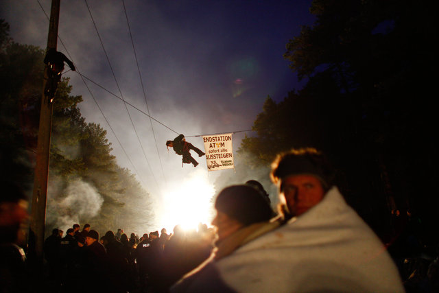 German Nuclear Waste Protest