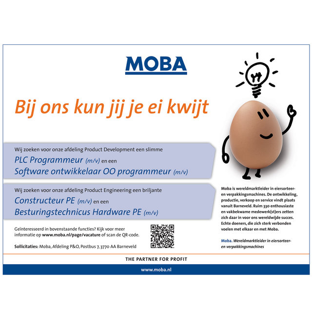 Moba personeelsadvertentie | advertenties