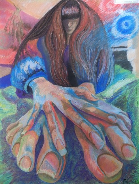 Psychedelic Portrait by Alison Gracie