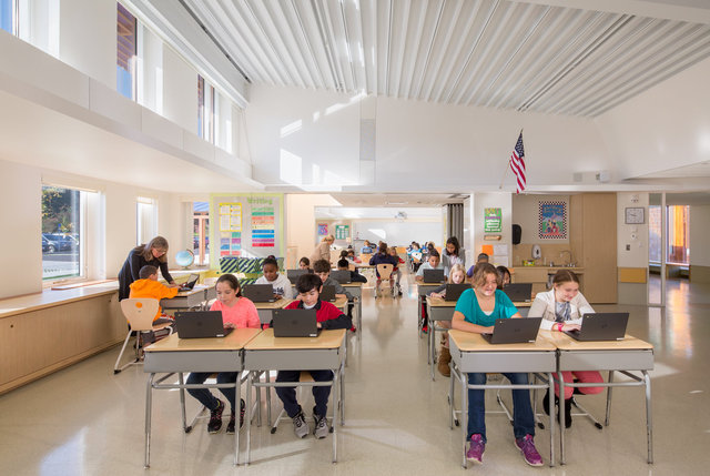 The Field School | Three classrooms in one photo