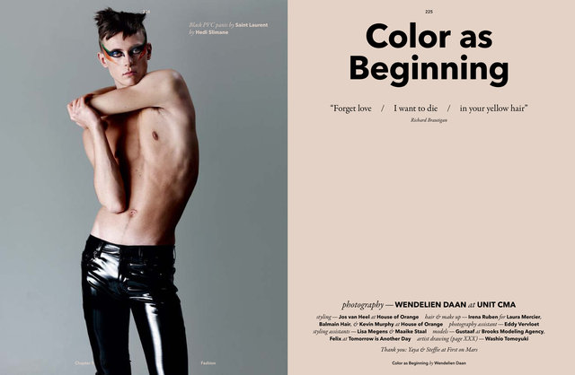 Fucking Young Museum Issue #4 with Styling by Jos van Heel Beauty by Irena Ruben