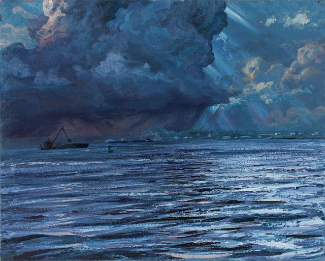 Incoming Weather 32 x 40"