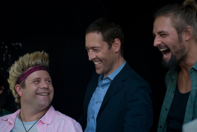 Sean Astin, Mark Polish & Josh Holloway