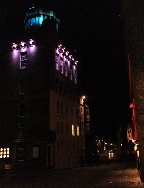 Edinburgh Night by Alison Gracie