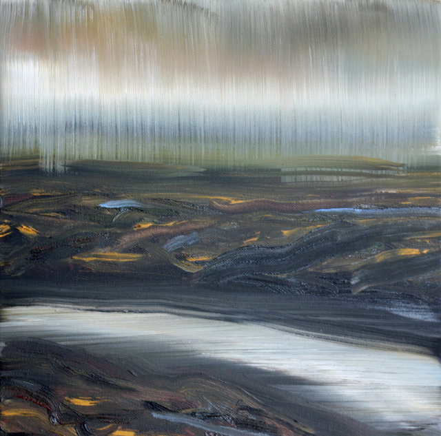 the returning rain, 12x12 -sold
