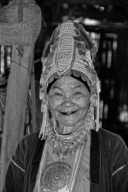 Padaung Or Karen Hill Tribe, Chiang Rai, Thialand