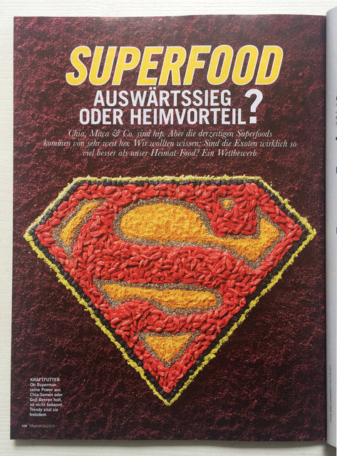 Superfoods for Fit for Fun Magazin