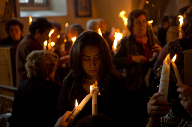 The Greek Orthodox Holy fire