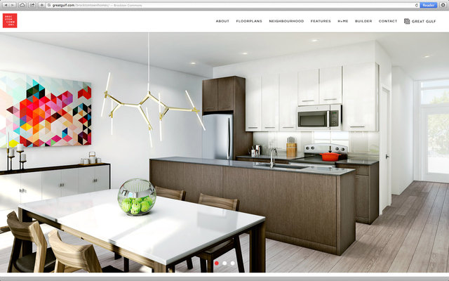 BROCKTON COMMONS TOWNHOMES WEBSITE 10/13