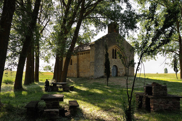 Chapelle San Miguel, Poblaciòn de Campos, entre Fromista et Carrion de los Condes, Castille