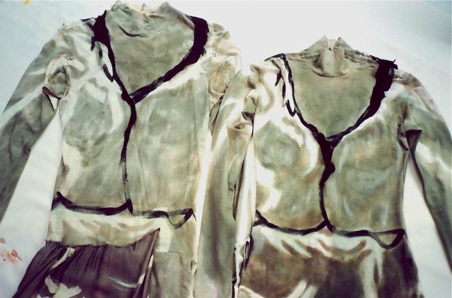 Flesh dyed and painted lycra painted body 2.jpg