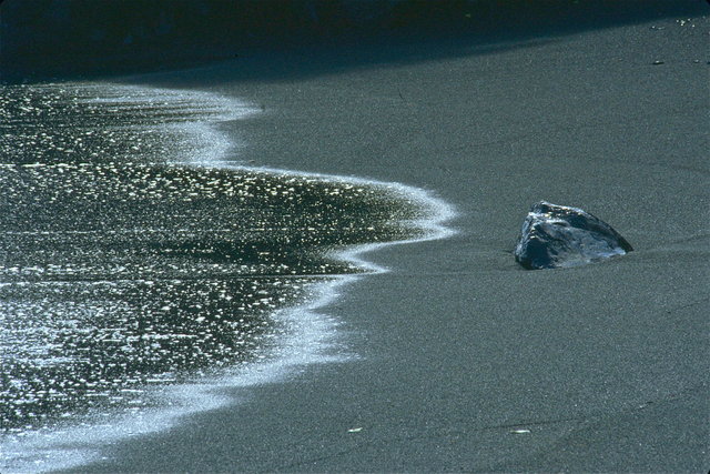 BLACK SAND BEACH