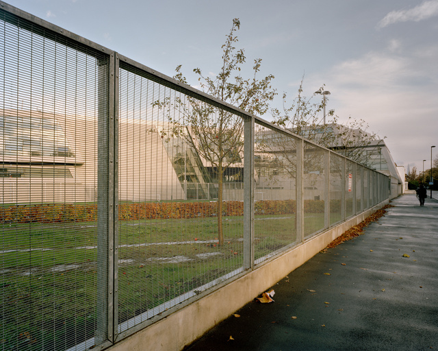 High security fencing, Evelyn Grace Academy, London, 2012