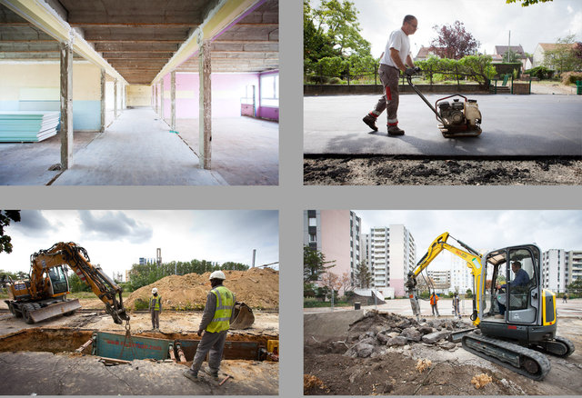 Suivi de chantiers TP sur plusieurs sites