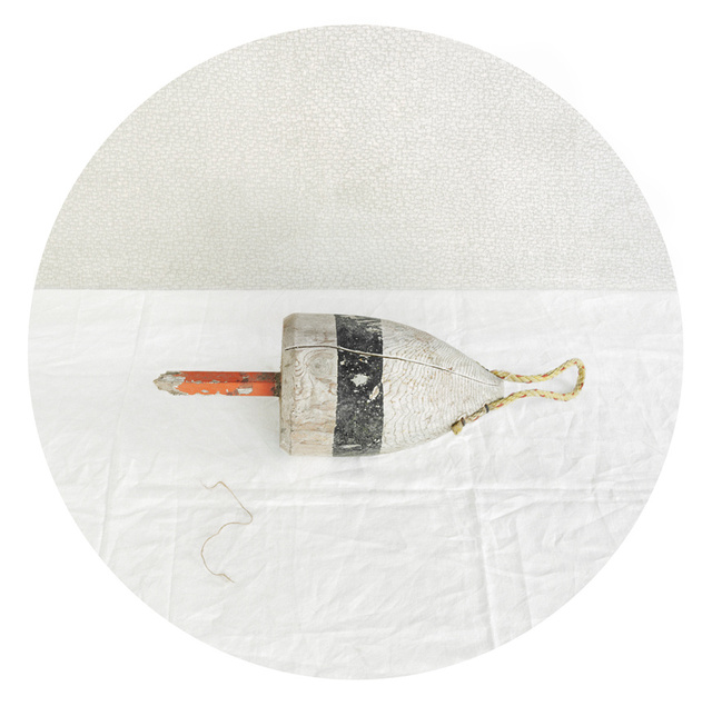 Buoy, White, Orange, Black, 2010