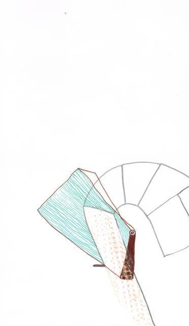 Zonder Titel, 2013  19,3 x 32,3 cm