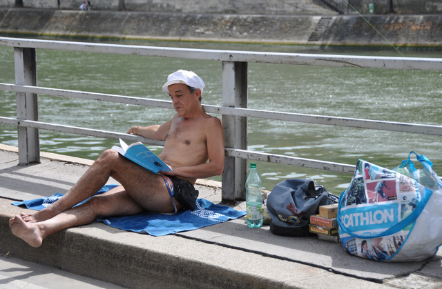 Paris-Plage, juillet 2009