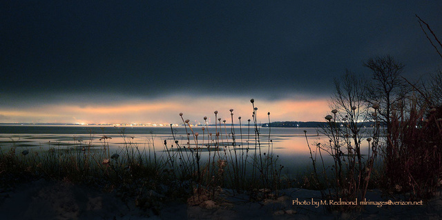 Ice on the Bay.