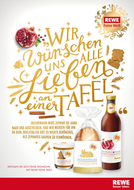 REWE "Feine Welt" / Weihnachtskampagne 2015