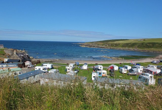 Caravan Park by the Sea by Ali Gracie