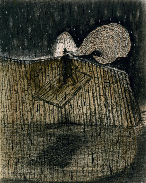 4. Andre’s cousin Albert decides to visit. It’s a trip through ash and soot to the boarded up cliffs of Dover. Once out over the channel, the atmosphere clears, and he’s sailing through crisp night air. Albert’s mind soon wanders