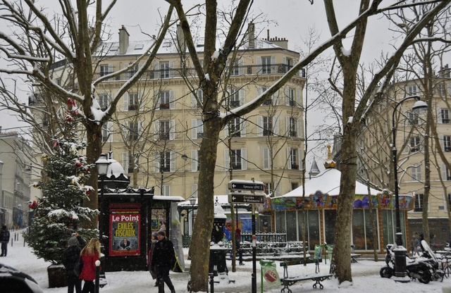 Place des Abbesses, Montmartre - 20.01.13