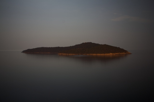 Pequena Ilha em frente a Dubrovnik