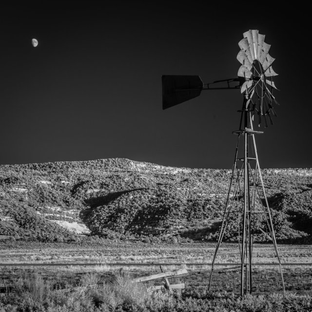 Lunar Windmill, No. 2 (Infra-Red)